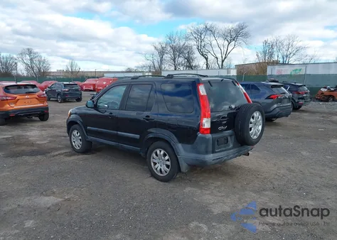 2006 Honda Cr-V Ex из США, поврежденный, VIN SHSRD78866U432707